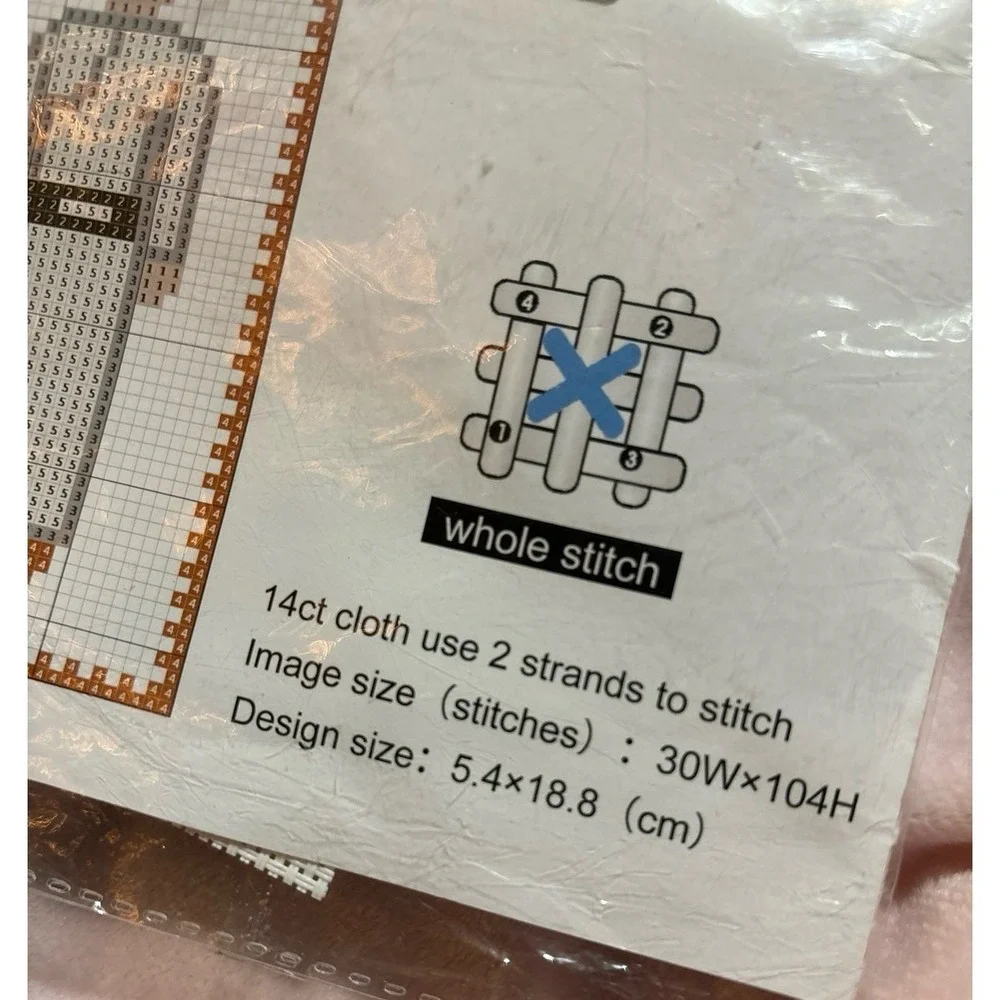 NEW Star Wars Princess Leia‎ Complete Cross Stitch Kit